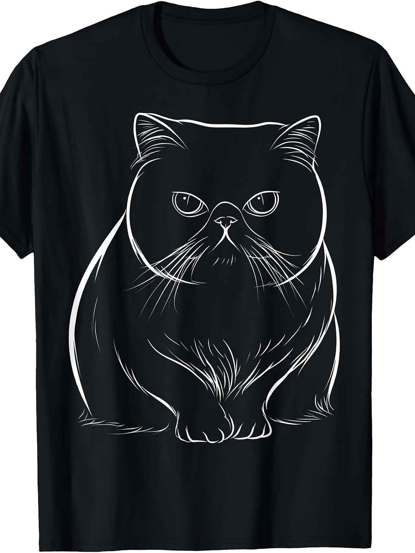 Motif Exotic Shorthair Cat Lover T-Shirt