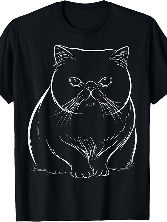 Motif Exotic Shorthair Cat Lover T-Shirt